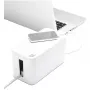 Bluelounge CableBox Mini bílá krabice na organizaci kabelů