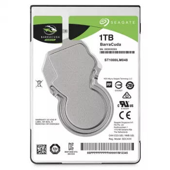 Interní pevný disk Seagate BarraCuda 1 TB 2,5 inch SATA III 5400 RPM 128 MB cache (ST1000LM048)