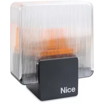 NICE ELAC LED Flashing Light with Built-in Antenna 90-230V Orange
