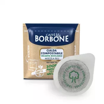 Caffè Borbone Miscela Blu 44mm ESE kávové pody 100 ks (7,2 g každý)