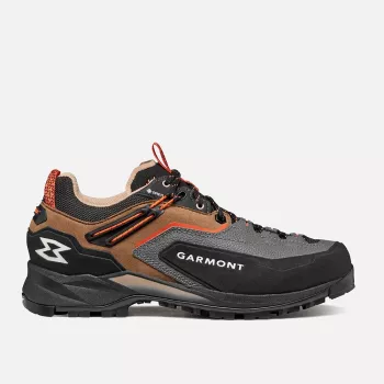 Boty na via ferratu Garmont Akron GTX - Dach Brown/Tango Red (EU 44,5)