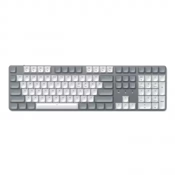 Slim mechanická podsvícená Bluetooth klávesnice Satechi SM3 – plná velikost s numerickým blokem (bílé LED)