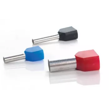 TRYTYT DUID-2x16,0-14NB Izolovaná dvojitá kabelová dutinka 2x16mm² modrá (50 ks)