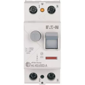 Proudový chránič EATON HNC-40/2/003-A 40A 2P 30mA typ A 6kA