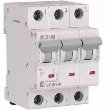 Jistič EATON HN-C16/3 16A 3pólový 6kA typ C