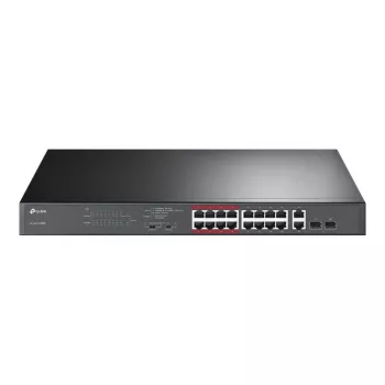 Nespravovaný přepínač TP-Link TL-SL1218MP 18portový Gigabit PoE+ (16 portů PoE+, rozpočet 192 W)