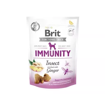 BRIT Care Dog Immunity&Insects pamlsek pro psy 150 g