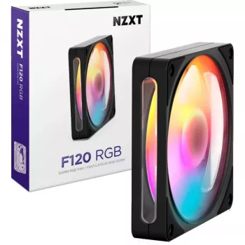 Ventilátor NZXT F120 RGB 120 mm PWM, černý