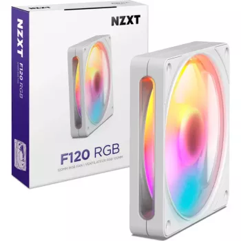 Skříňový ventilátor NZXT F120 RGB White 120mm