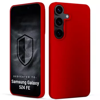 3MK PROTECTION Samsung Galaxy S24 FE – pouzdro 3mk Hardy Mellow červené