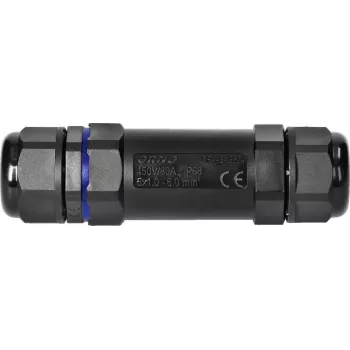 ORNO Přímý kabelový konektor M25 IP68 5x6mm² 450V/30A OR-AE-13604