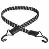 Plochý reflexní gumový napínací popruh Master Lock 3229EURDAT, 100 cm, 40 kg WLL, černý