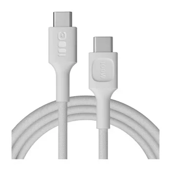 Kabel USB-C na USB-C Green Cell PowerStream 100W PD 2 m bílý