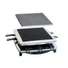 Raclette gril Steba RC 3 Plus Chrom s deskou z přírodního kamene - pro 8 osob, 1400 W, chrom