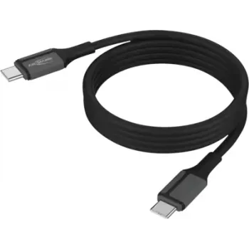 ANSMANN Magnetický silikonový kabel USB-C 120 cm černý