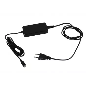 ALLNET 90W USB-C GaN PD napájecí adaptér s kabelem 2,8 m – černý