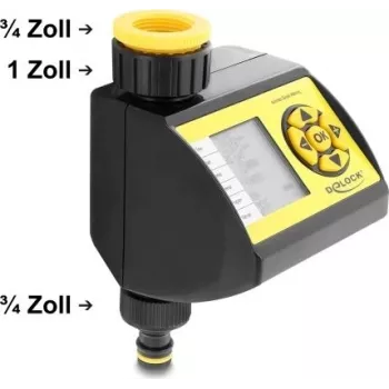 Zavlažovací počítač Delock – 1zónový elektronický časovač pro automatické zavlažování zahrady
