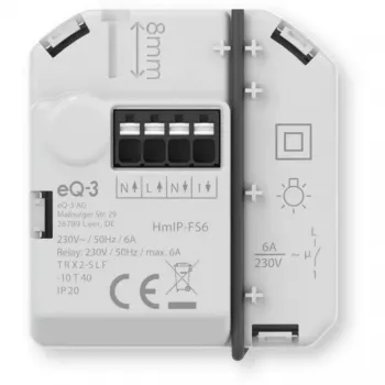 Homematic IP podomítkový spínací aktor 6A