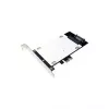 Hybridní adaptérová karta LogiLink PCI Express 3.0 x4 Dual M.2 NVMe SSD a Dual SATA III