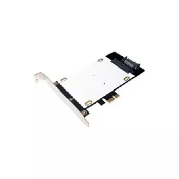 Hybridní adaptérová karta LogiLink PCI Express 3.0 x4 Dual M.2 NVMe SSD a Dual SATA III