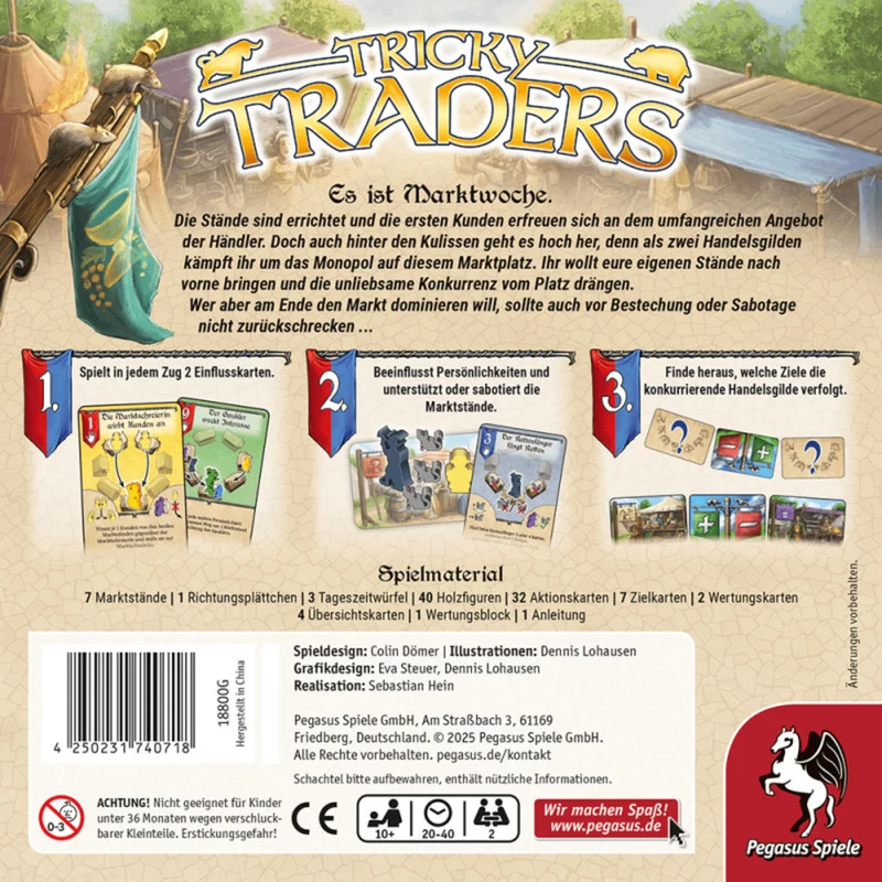 Strategická hra PEGASUS Tricky Traders