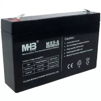 PowerWalker MHB MS9-6 6V 9Ah uzavřený olověný akumulátor pro UPS systémy