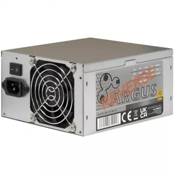 Inter-Tech HA-600AA2-Rev 600W ATX napájecí zdroj - černý, nemodulární, 120mm ventilátor