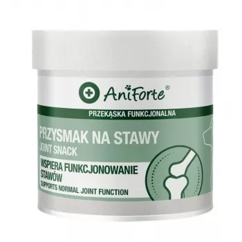 ANF AniForte Joint Snack psí pamlsky 50g – glukosamin, chondroitin, zelená mušle, MSM & kyselina hyaluronová pro pohyblivost