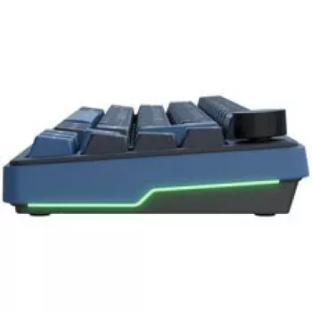 Ducky OK-M 65 Gaming Keyboard, 65%, Hot-Swappable, RGB, ANSI - KTT Wine Red Switches