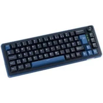 Ducky OK-M 65 Mechanical Gaming Keyboard, 65% Layout, Hot-Swappable KTT Linear Switches, Per-Key RGB, ISO, PBT Double-Shot Keycaps, Wired USB-C, Black