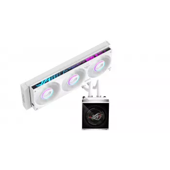 All-in-One kapalinový chladič CPU ASUS ROG Strix SLC IV 360 ARGB LCD White Edition