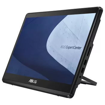 ASUS ExpertCenter E1 E1600WKAT-BMR185M All-in-One PC - 15,6 inch HD dotykový displej, Intel Celeron N4500, 8 GB RAM, 128 GB SSD, bez OS, černý