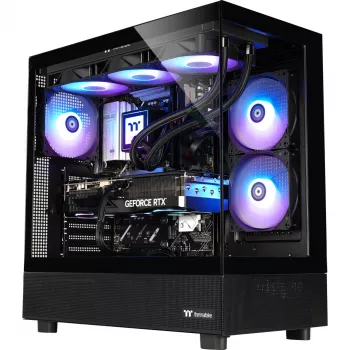 Thermaltake FTW V270 herní stolní PC (Intel Core i7-15700K, RTX 5070 Ti, 32 GB DDR5, 2 TB NVMe, Windows 11 Home, černý)