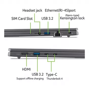 Acer TravelMate P2 P216-52-TCO-562C notebook, 16