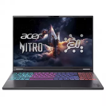Acer Nitro 16S AI AN16S-61-R2M9 herní notebook, 16 inch WQXGA IPS 180Hz, AMD Ryzen AI 9 365, 16 GB DDR5, 1 TB SSD, GeForce RTX 5070 8 GB, Windows 11 Home, německá klávesnice QWERTZ