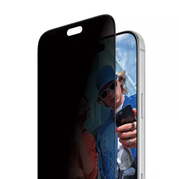 PanzerGlass 2-Wege-Privatsphären-Displayschutzfolie pro iPhone 17 Pro Max / 18 Pro Max, Ultra-Wide Fit s FastFit