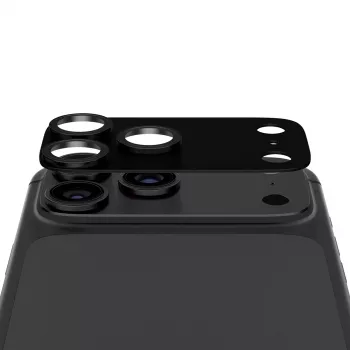 PanzerGlass Fender ochrana objektivu fotoaparátu pro iPhone 15 Pro / 15 Pro Max - černý rybíz