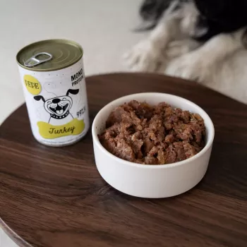 Paka Zwierzaka Pepe Indyk krmivo pro psy 800g – krůtí monoproteinové mokré krmivo pro psy