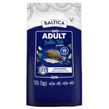 BALTICA Excellent Sensitive Baltic Fish Medium Breed Mono suché krmivo pro psy 12kg