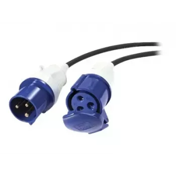 APC modulární IT prodlužovací kabel pro rozvod napájení, 3žilový, IEC 60309 32A (2P+E) samec na samici, 230 V, 6 m (PDX332IEC-600)