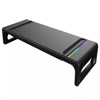 ANTEC MS100 CyberDeck RGB stojan na notebook a monitor s USB hubem
