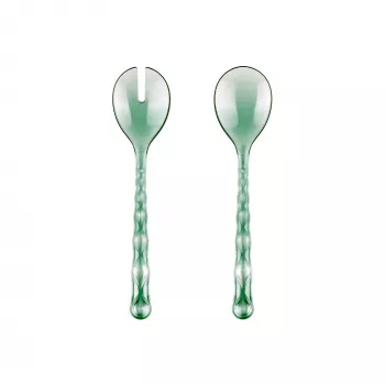 Salátové příbory Guzzini Vanity, matcha zelené