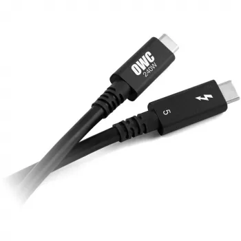 Kabel NewerTech OWC Thunderbolt 5 / USB-C, černý, 2 m