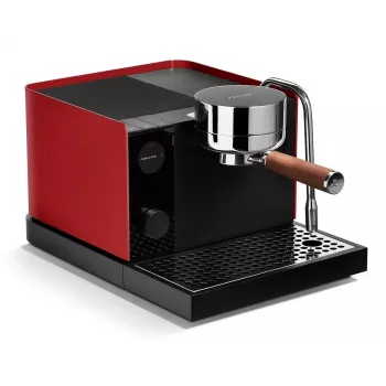 Fellow Espresso Series 1 Portafilter Espresso Machine, Cherry Red
