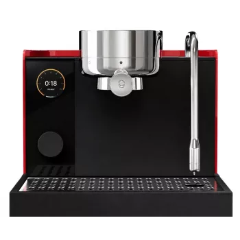 Fellow Espresso Series 1 Portafilter Espresso Machine, Cherry Red