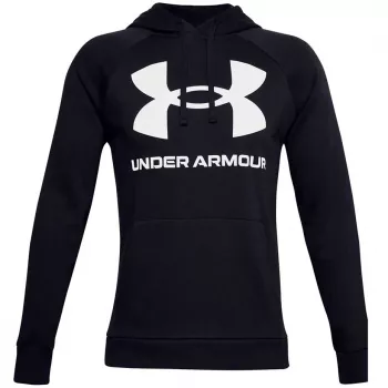 Pánská mikina Under Armour Rival Fleece Big Logo HD černá 1357093 001