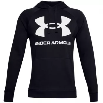 Pánská mikina Under Armour Rival Fleece Big Logo HD černá 1357093 001