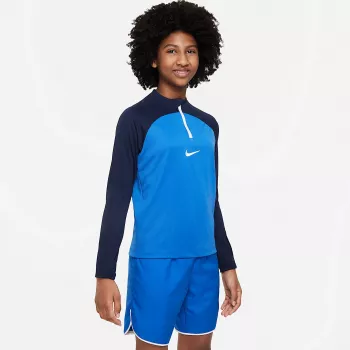 Dětský fotbalový tréninkový top Nike Dri-FIT Academy Pro Royal Blue/Navy velikost S