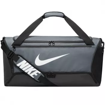 Tréninková sportovní taška Nike Brasilia 9.5 Medium Dark Smoke Grey/Black/White DH7710 068