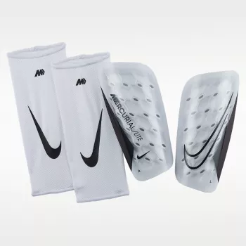 Fotbalové chrániče holení Nike Mercurial Lite White Black M